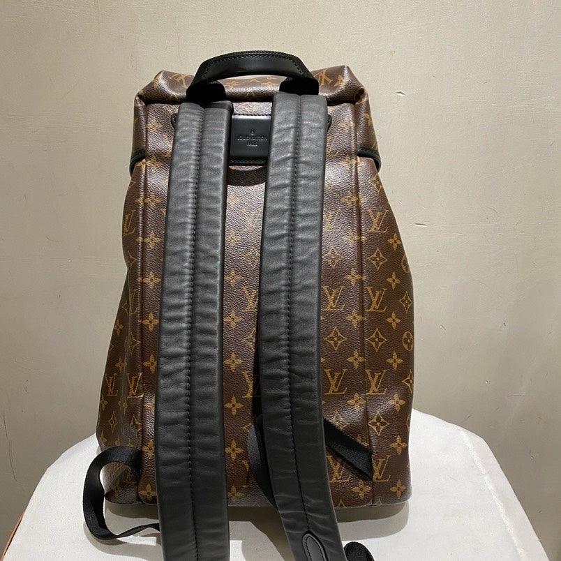 Louis Vuitton Travel Backpack Monogram Brown Canvas