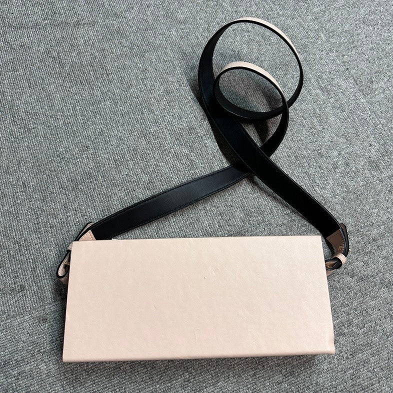 Pre-loved Fendi BVJ Beige Crossbody Bag