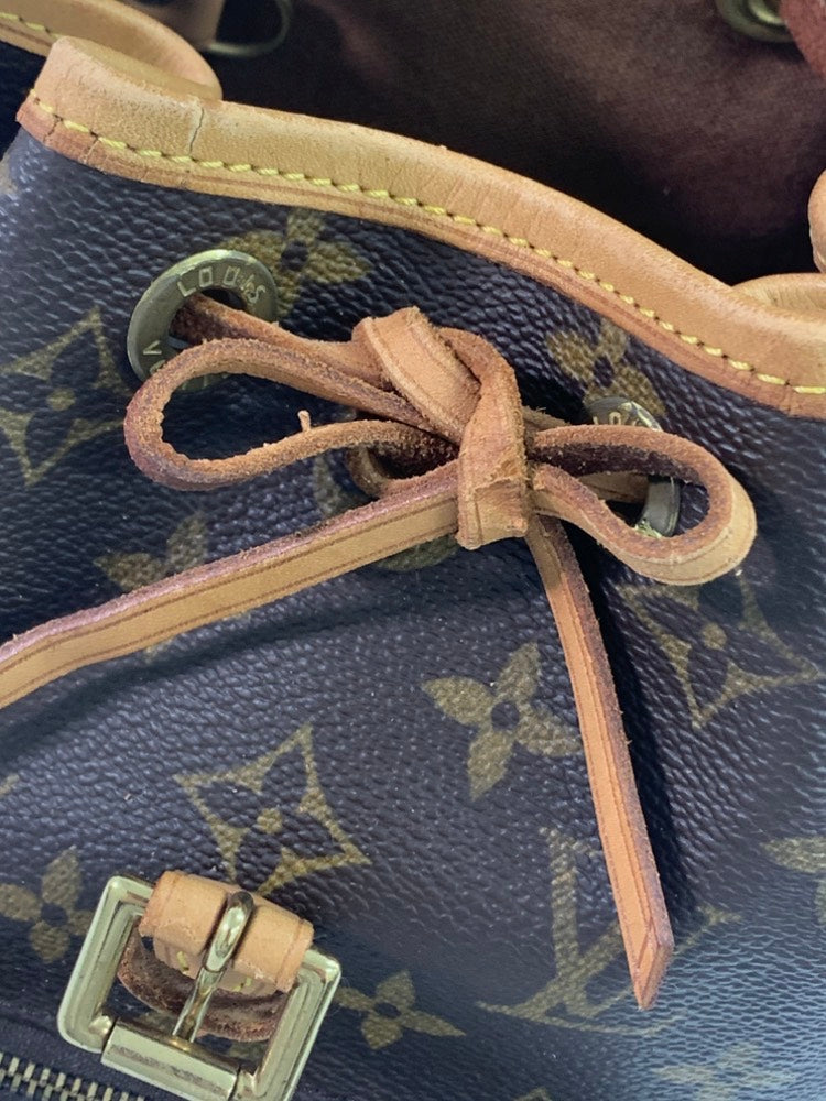 Louis Vuitton Montsouris Backpack Monogram Brown Canvas