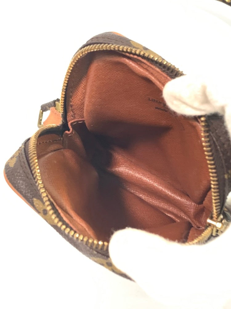 Louis Vuitton Monogram Canvas Crossbody Bag - Brown Vintage Messenger