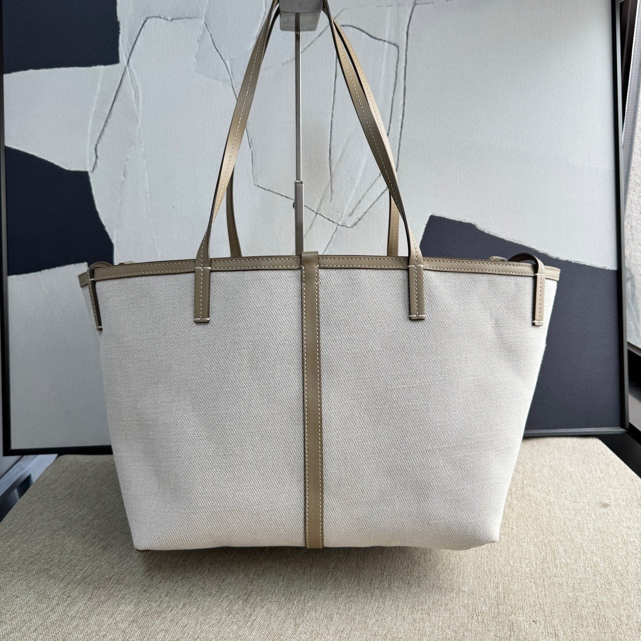 Burberry Canvas Beige Tote Bag 13779148