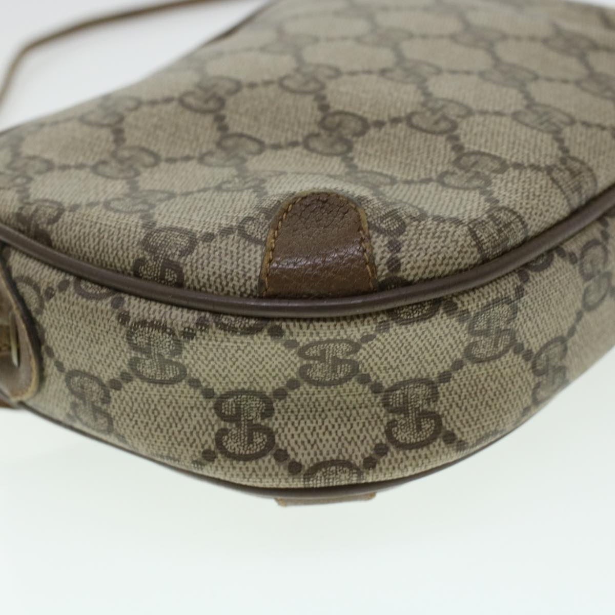 GUCCI GG Canvas Web Sherry Line Shoulder Bag Beige Red 89.02.066 rd5250