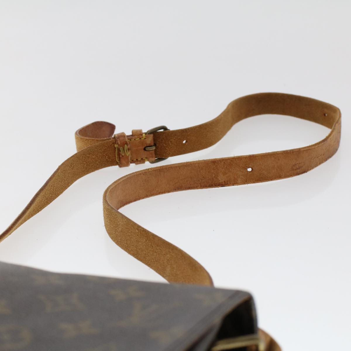 LOUIS VUITTON Monogram Cartouchiere MM Shoulder Bag M51253 LV rd5500