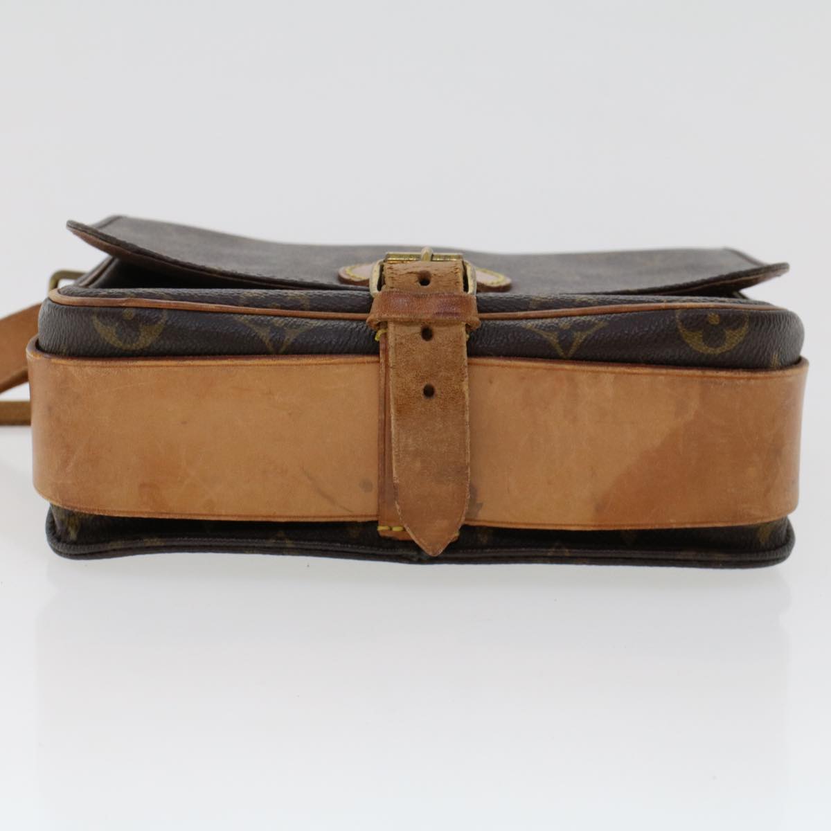 LOUIS VUITTON Monogram Cartouchiere MM Shoulder Bag M51253 LV rd5500