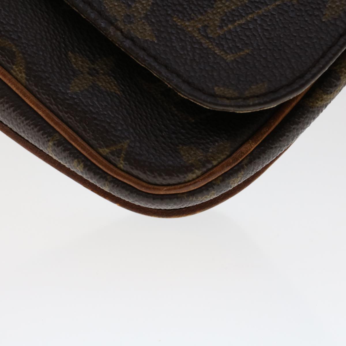 LOUIS VUITTON Monogram Cartouchiere MM Shoulder Bag M51253 LV rd5501