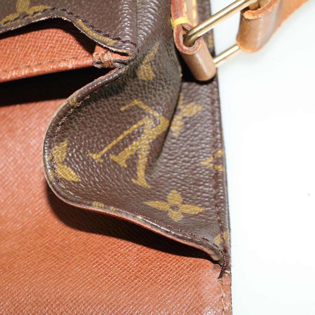 LOUIS VUITTON Monogram Cartouchiere MM Shoulder Bag M51253 LV rd5501