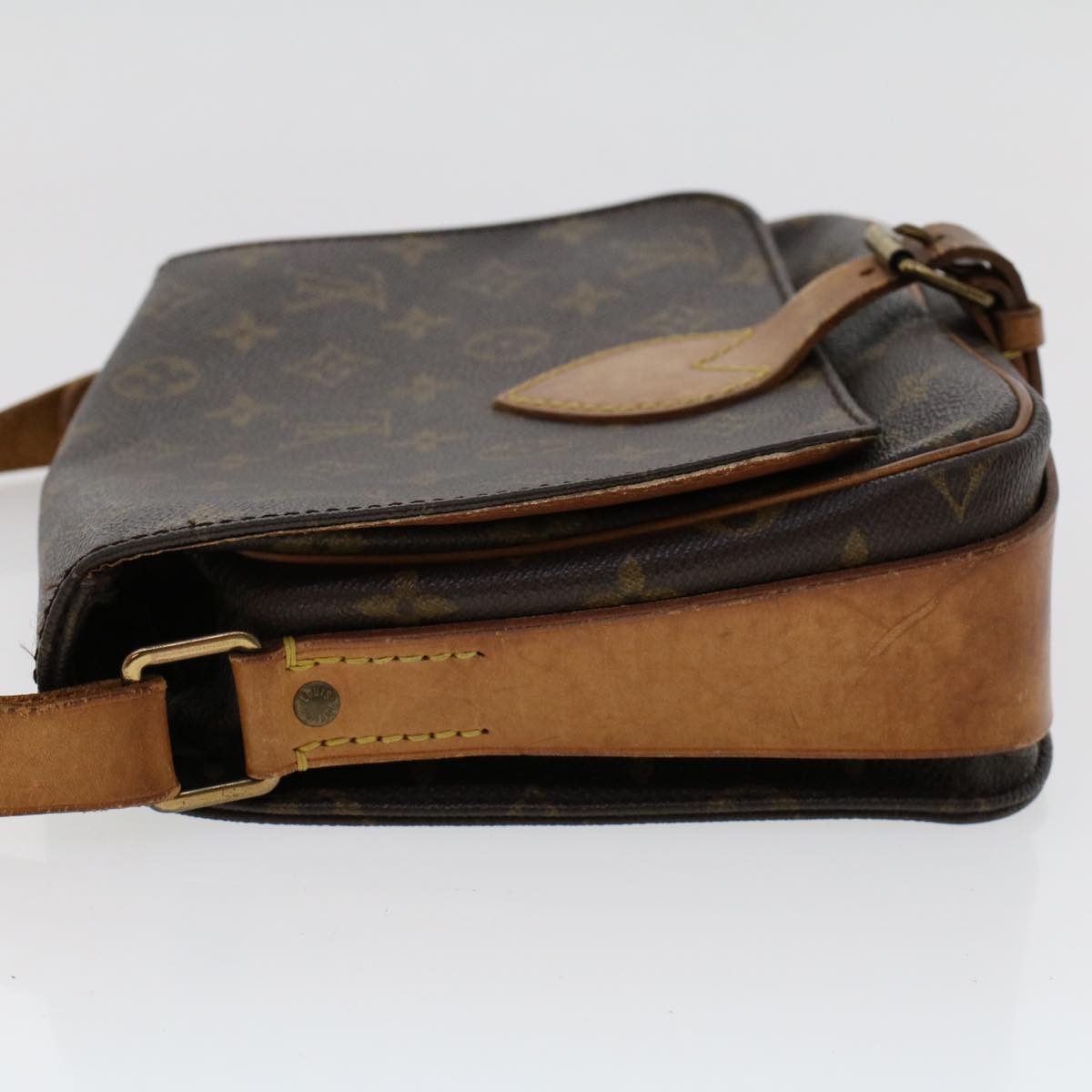 LOUIS VUITTON Monogram Cartouchiere MM Shoulder Bag M51253 LV rd5501