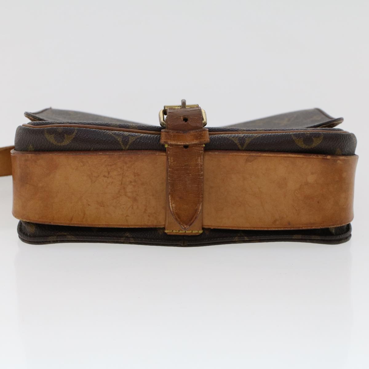 LOUIS VUITTON Monogram Cartouchiere MM Shoulder Bag M51253 LV rd5501