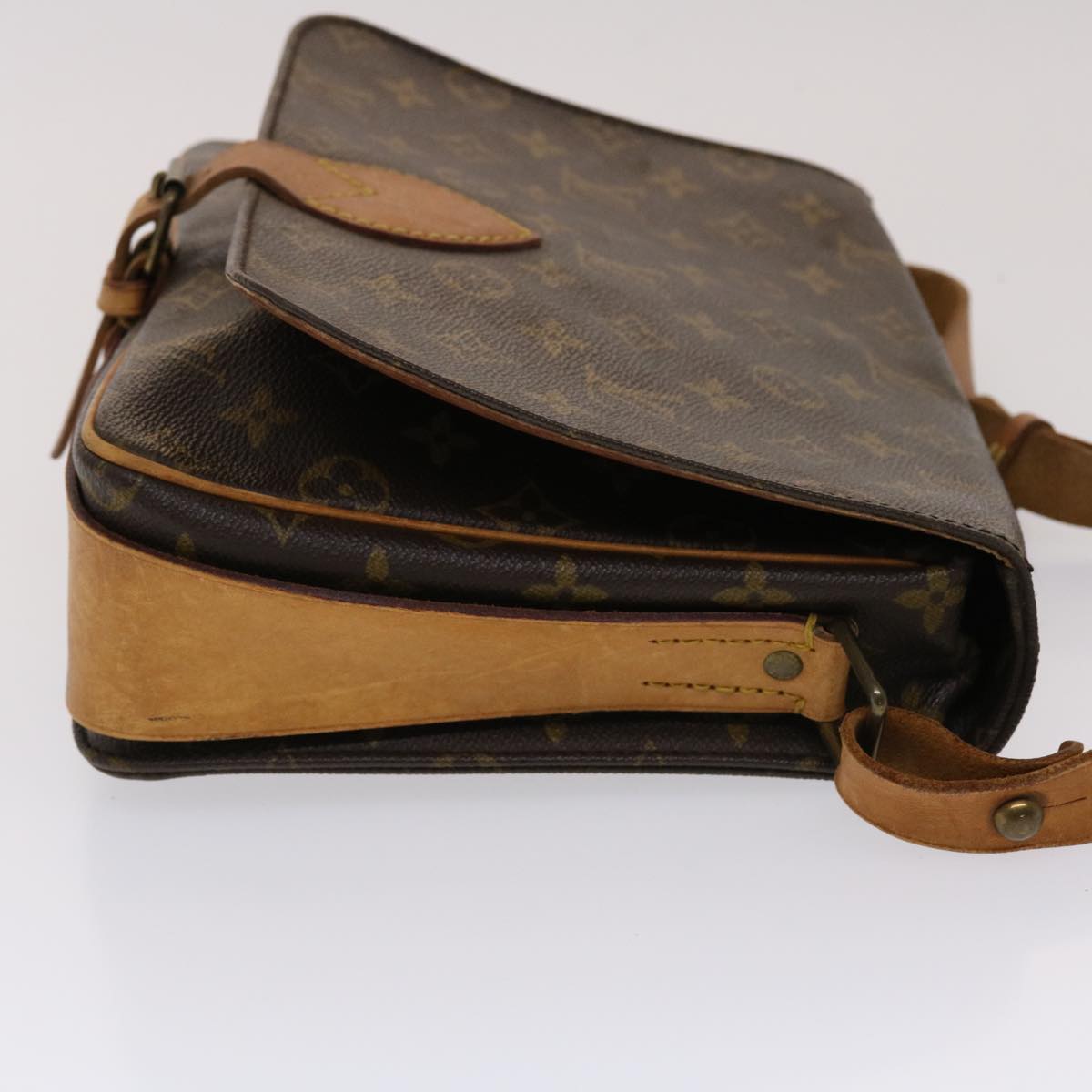 LOUIS VUITTON Monogram Cartouchiere GM Shoulder Bag M51252 LV rd5520