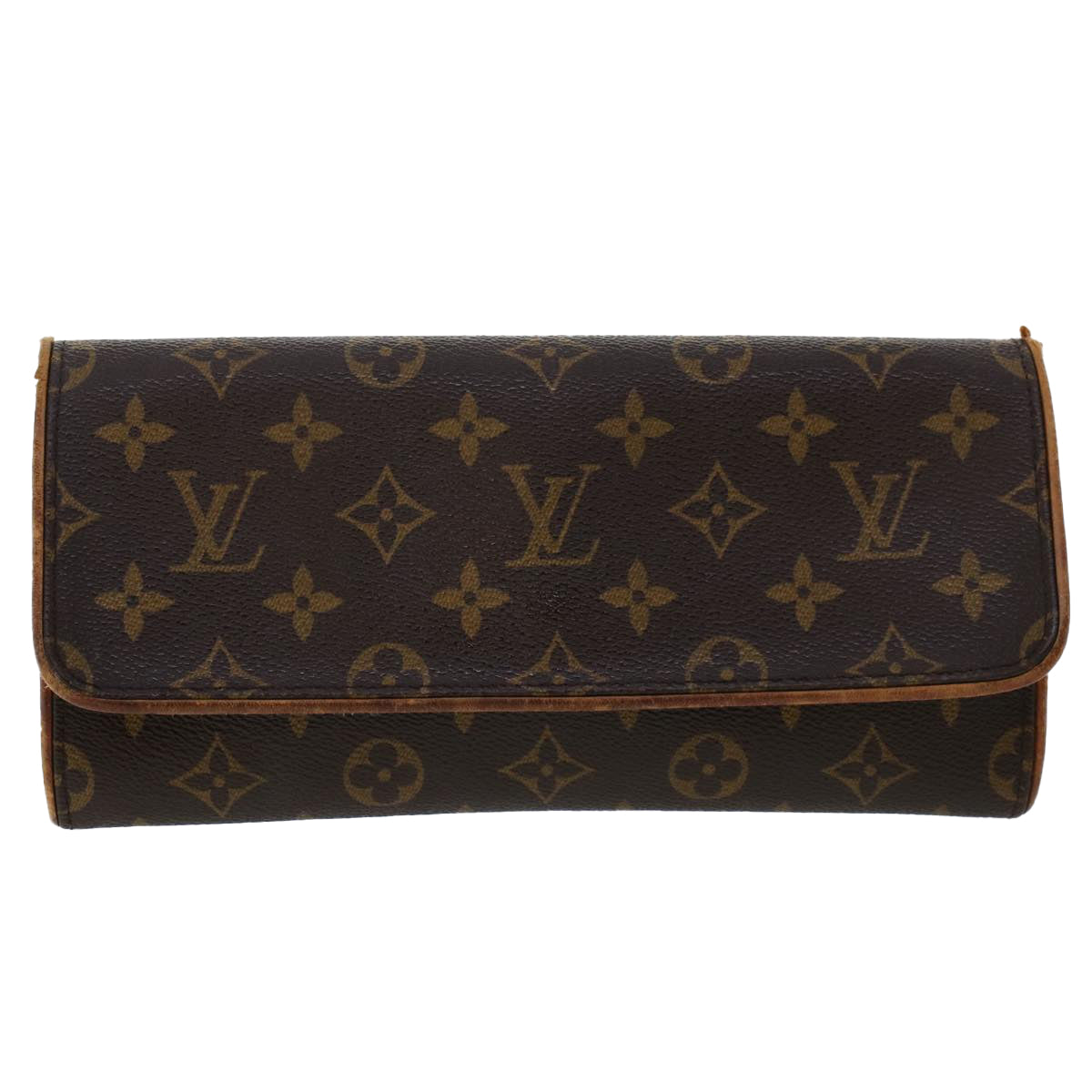 LOUIS VUITTON Monogram Pochette Twin GM Shoulder Bag M51852 LV rd5521
