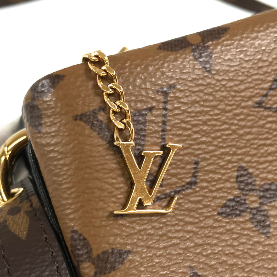 LOUIS VUITTON Monogram Monogram Reverse Pochette LV3 M45412 Shoulder bag