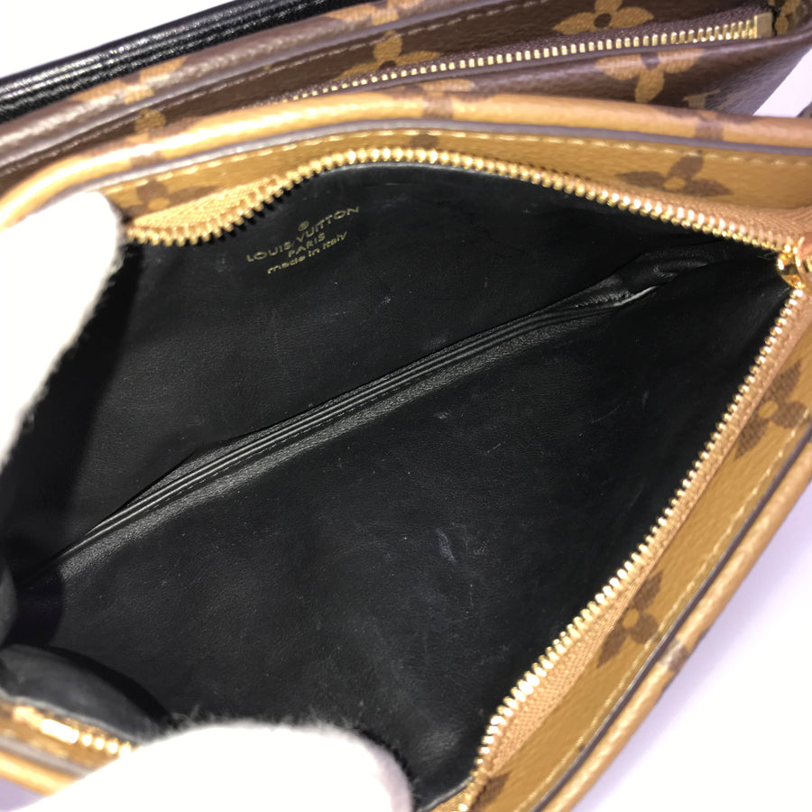LOUIS VUITTON Monogram Monogram Reverse Pochette LV3 M45412 Shoulder bag