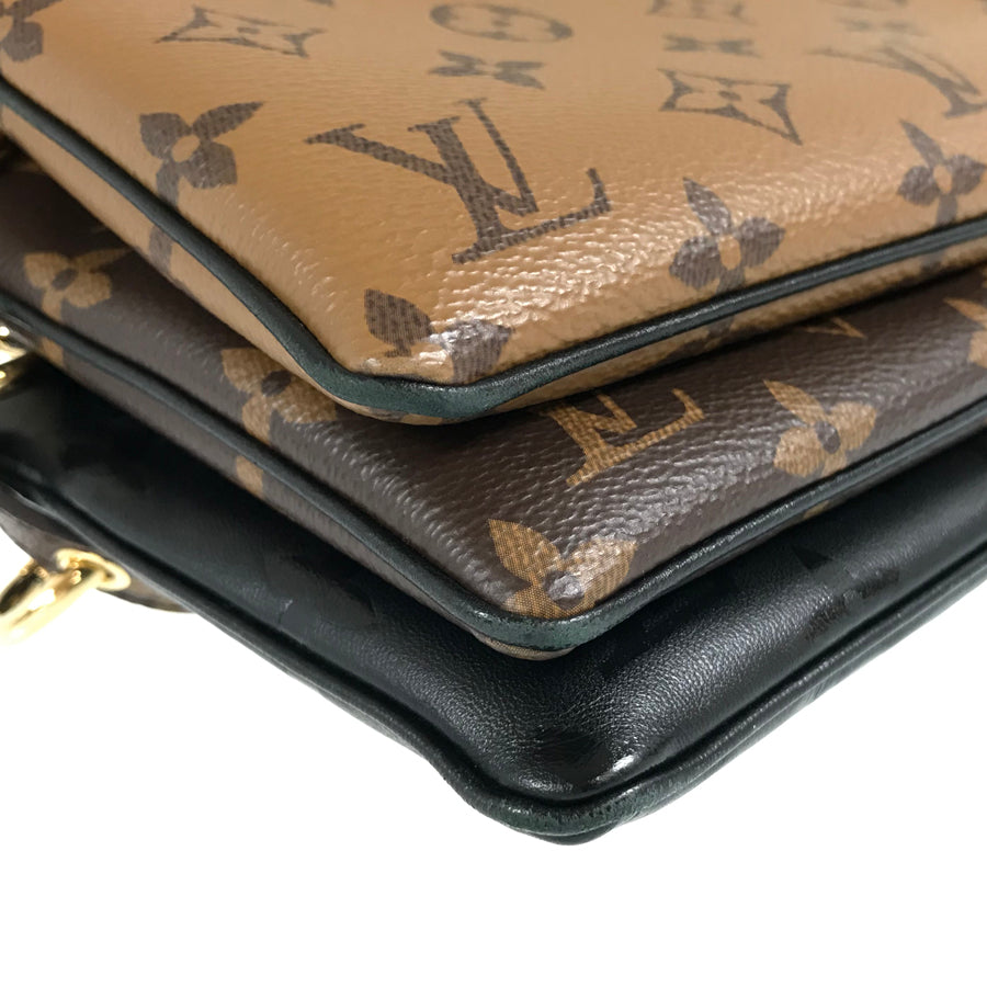 LOUIS VUITTON Monogram Monogram Reverse Pochette LV3 M45412 Shoulder bag
