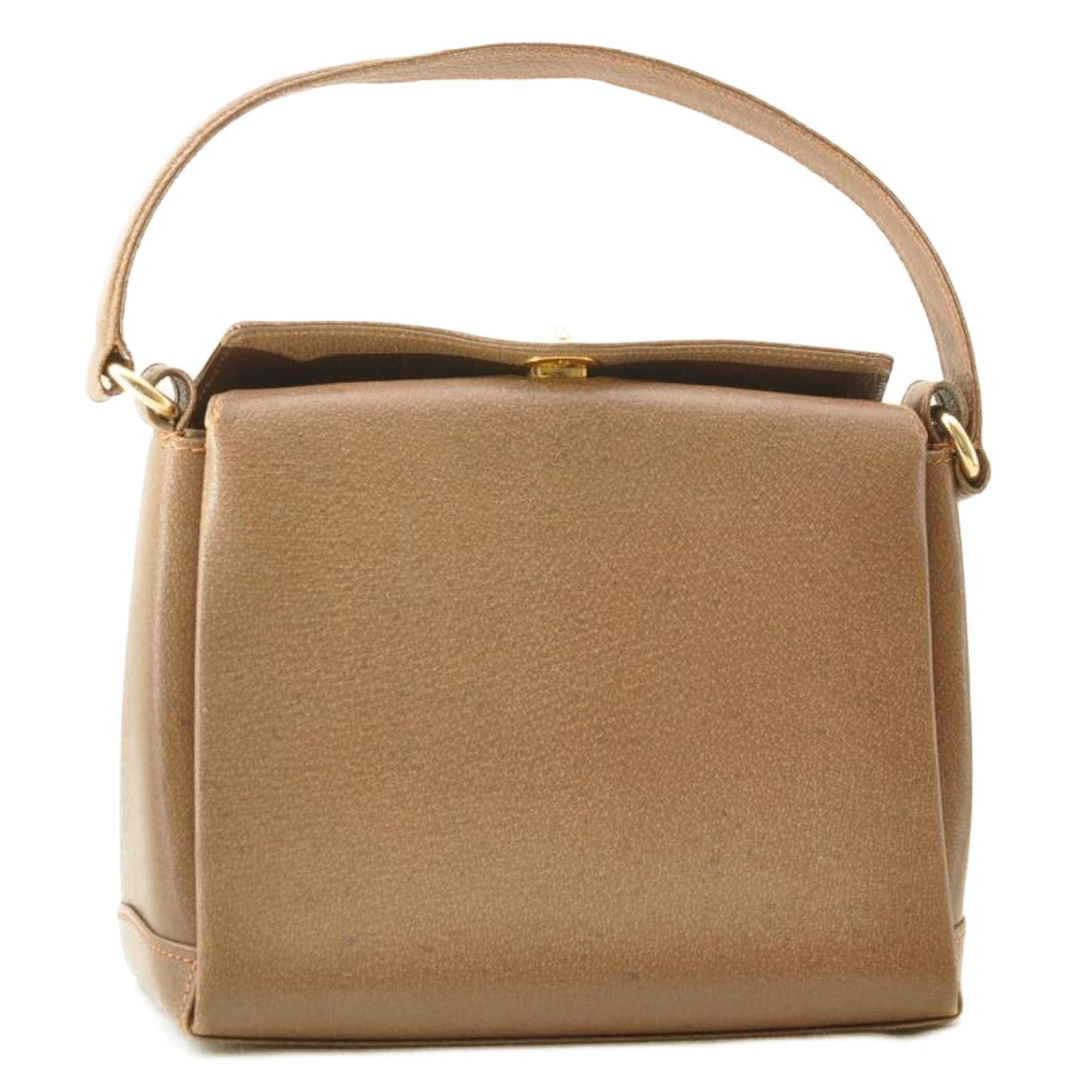 GUCCI Shoulder Bag Leather Brown am2327s