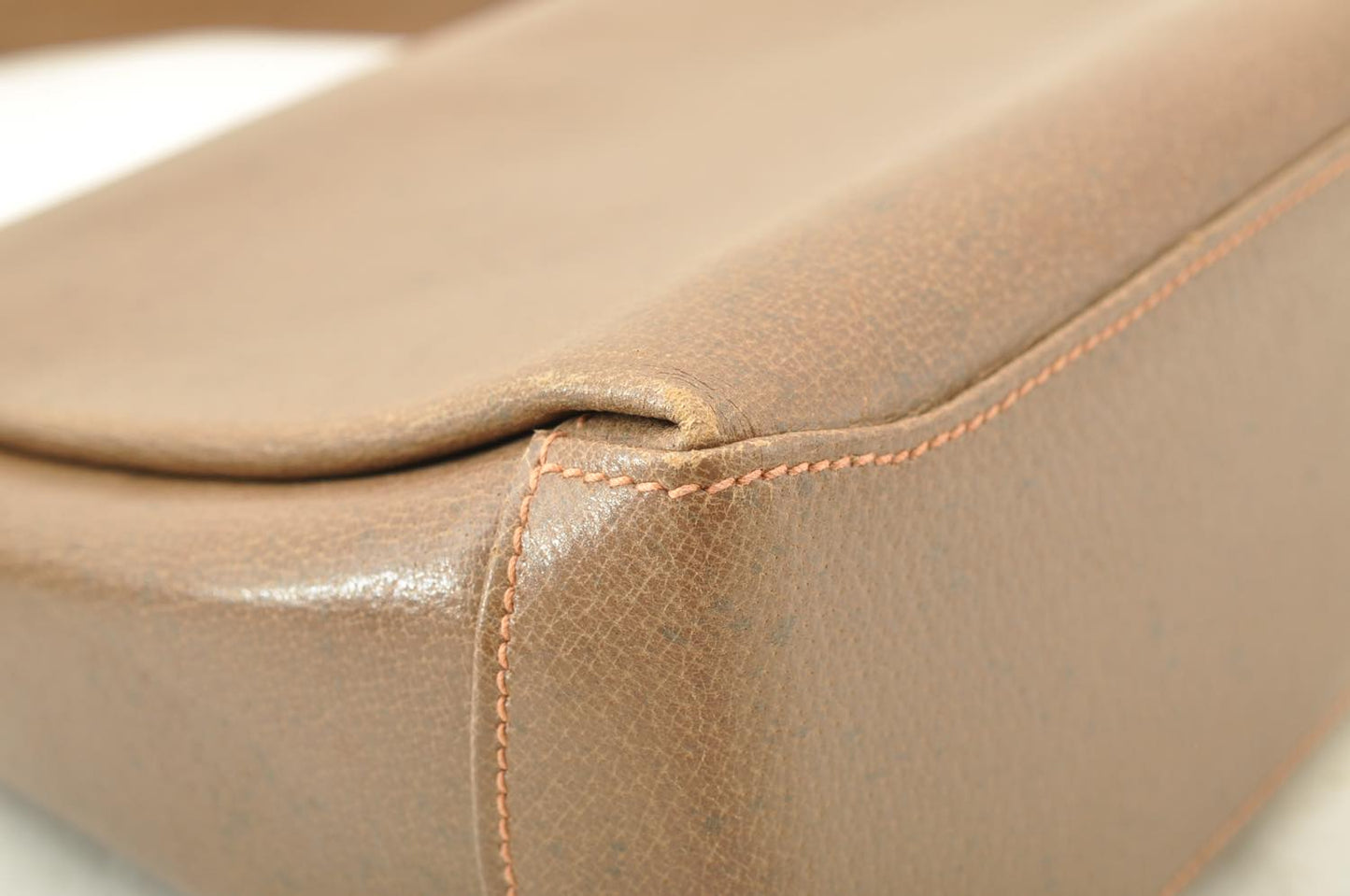 GUCCI Shoulder Bag Leather Brown am2327s