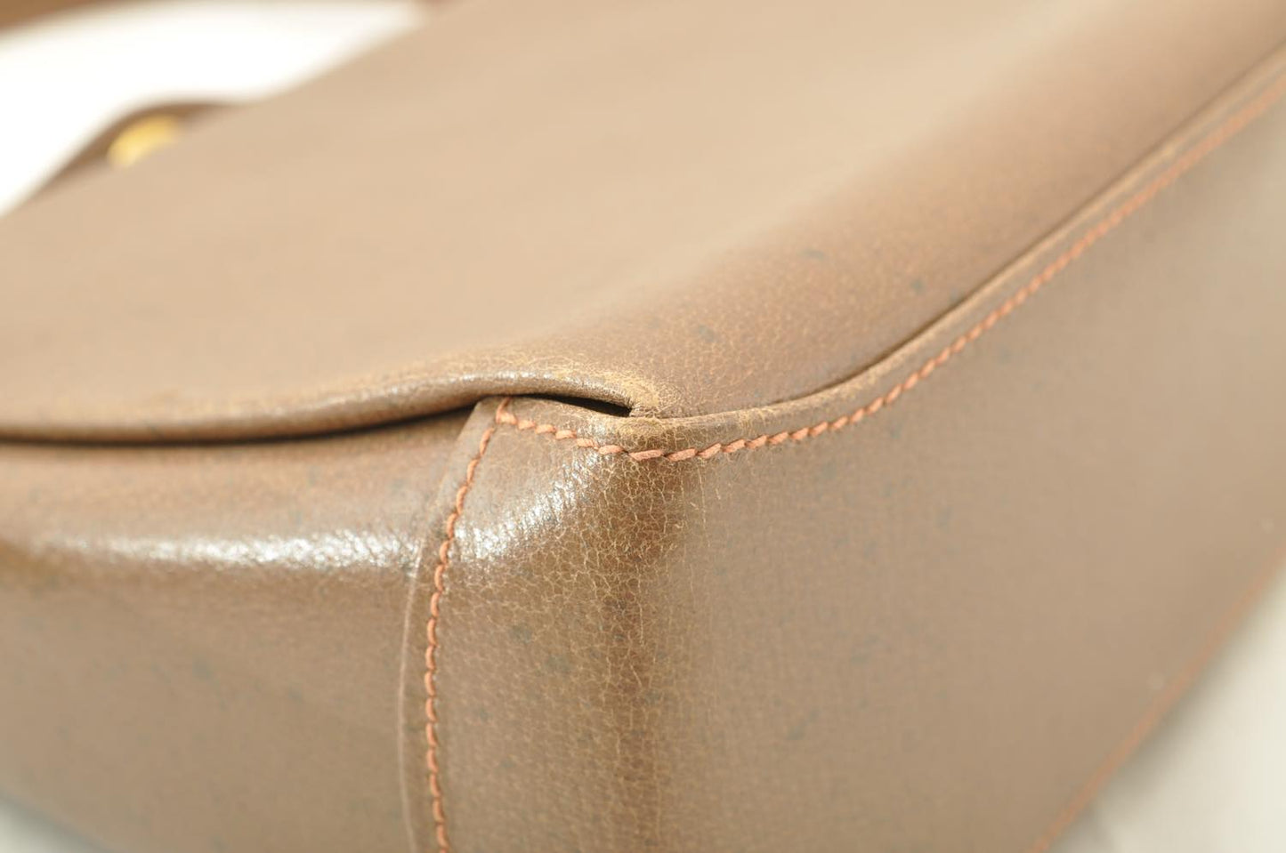 GUCCI Shoulder Bag Leather Brown am2327s