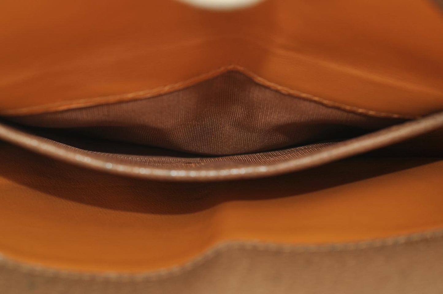 GUCCI Shoulder Bag Leather Brown am2327s
