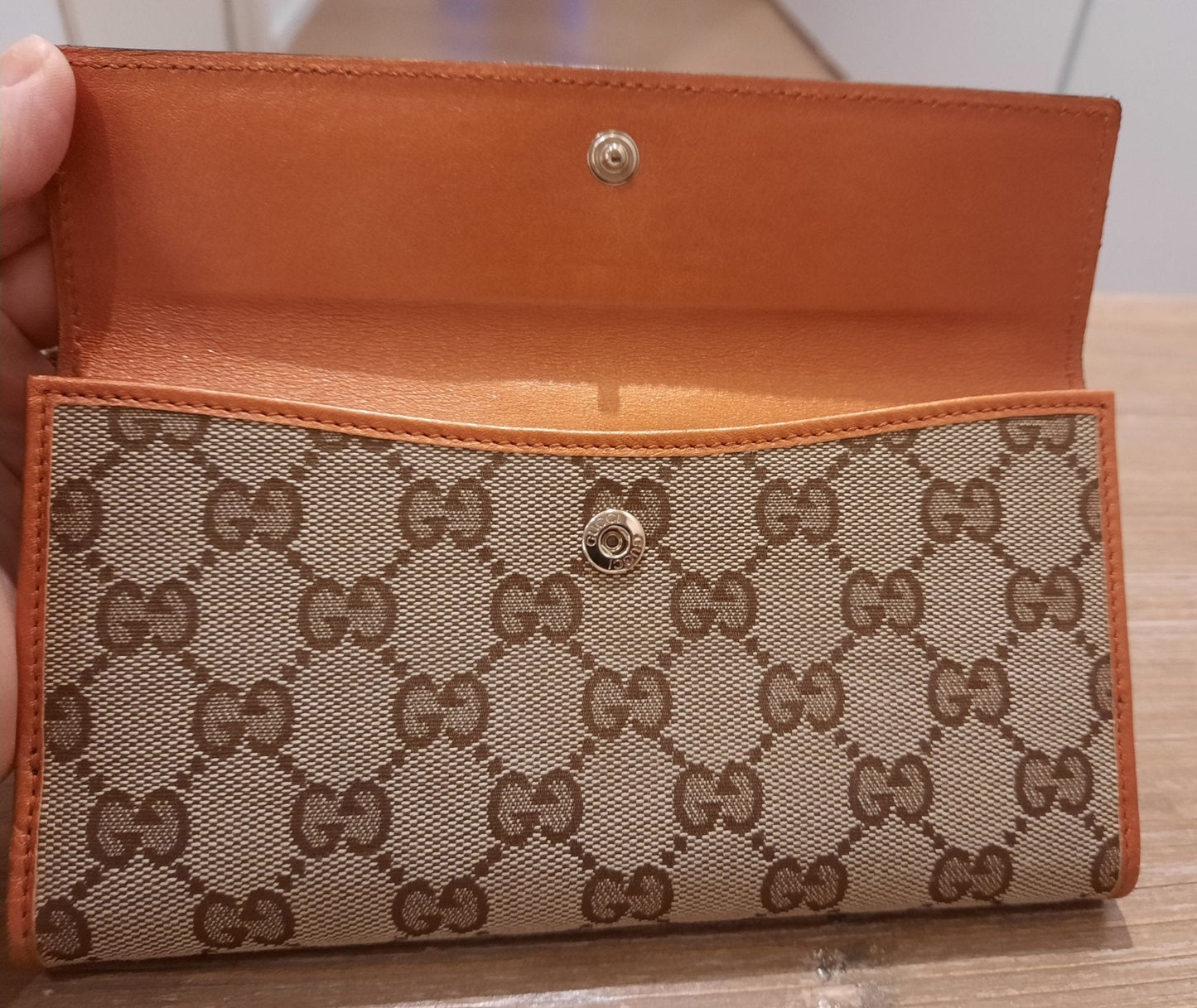 Guccissima Beige Marrone-Arancio Canva Cuore