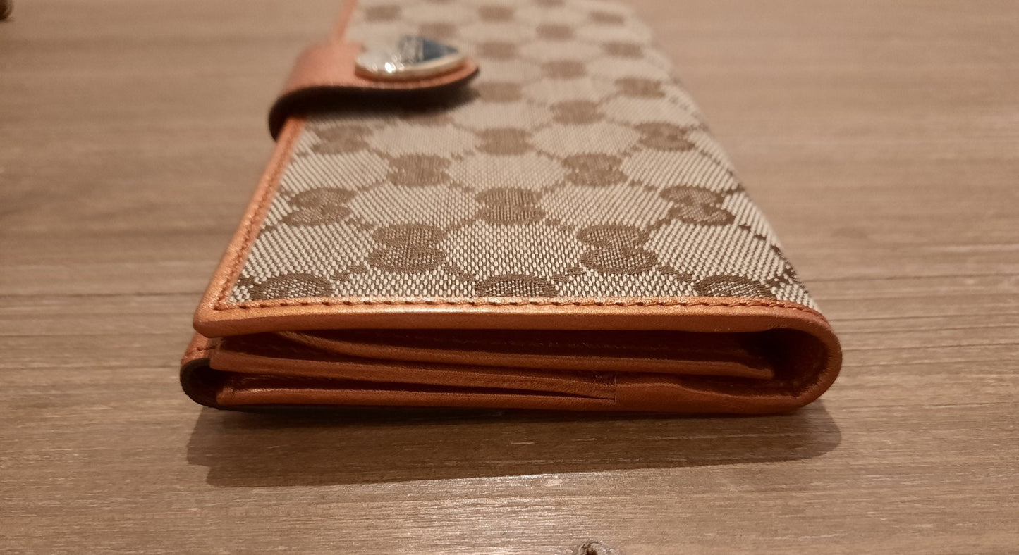 Guccissima Beige Marrone-Arancio Canva Cuore