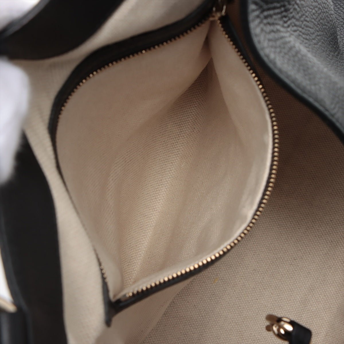Gucci hobo Shoulder Bag Leather Black
