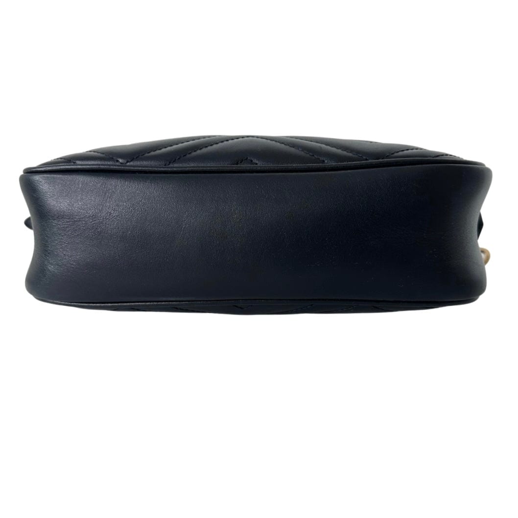 Gucci GG Matelasse Mini Marmont Shoulder Bag