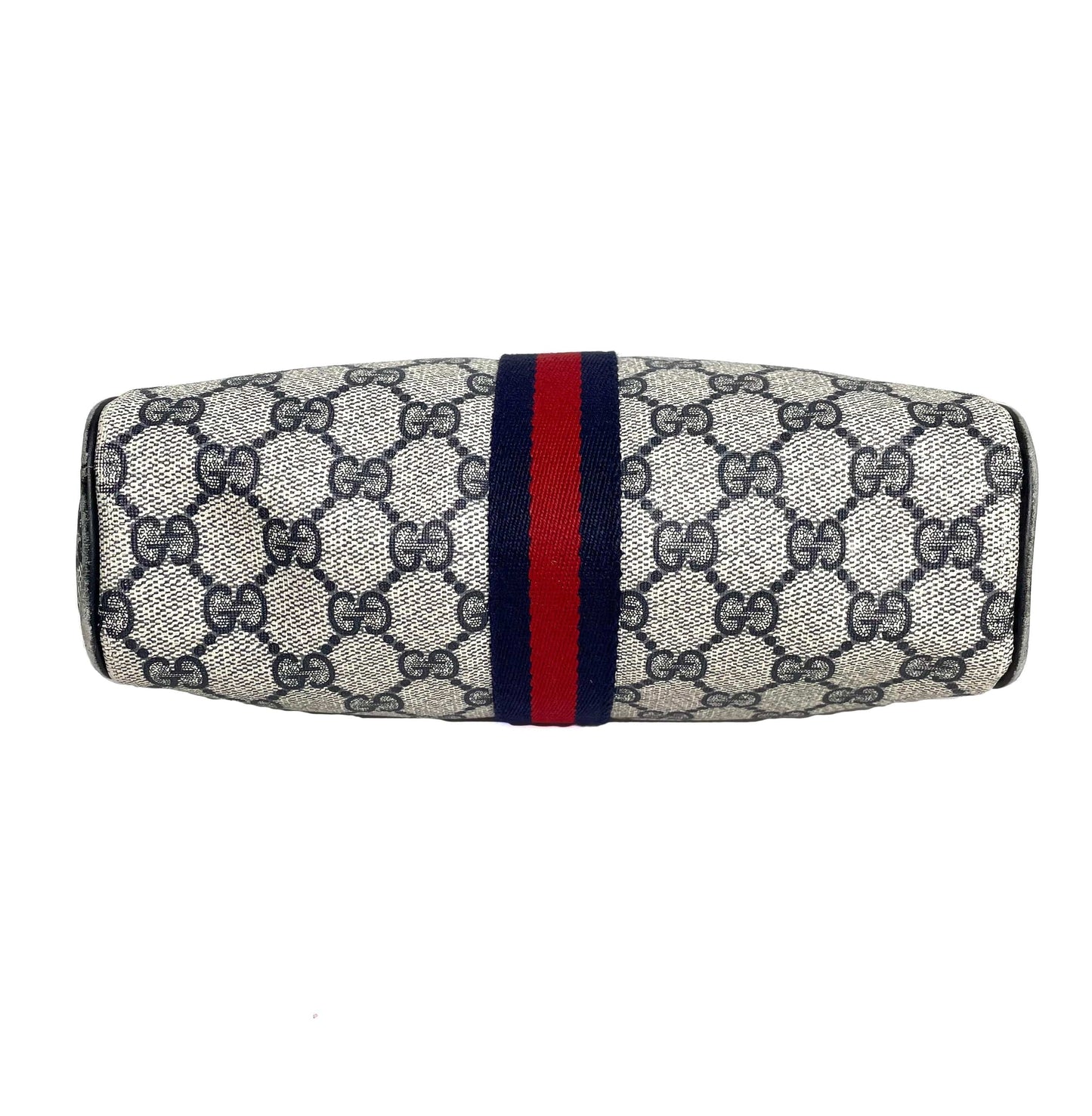 Gucci Vintage Navy Supreme Web Crossbody