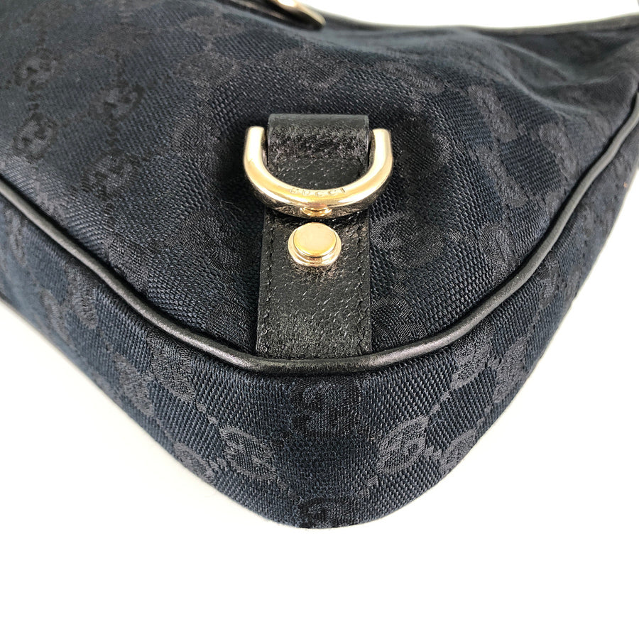 GUCCI Abby one belt GG Canvas Abbey 130738 Shoulder bag