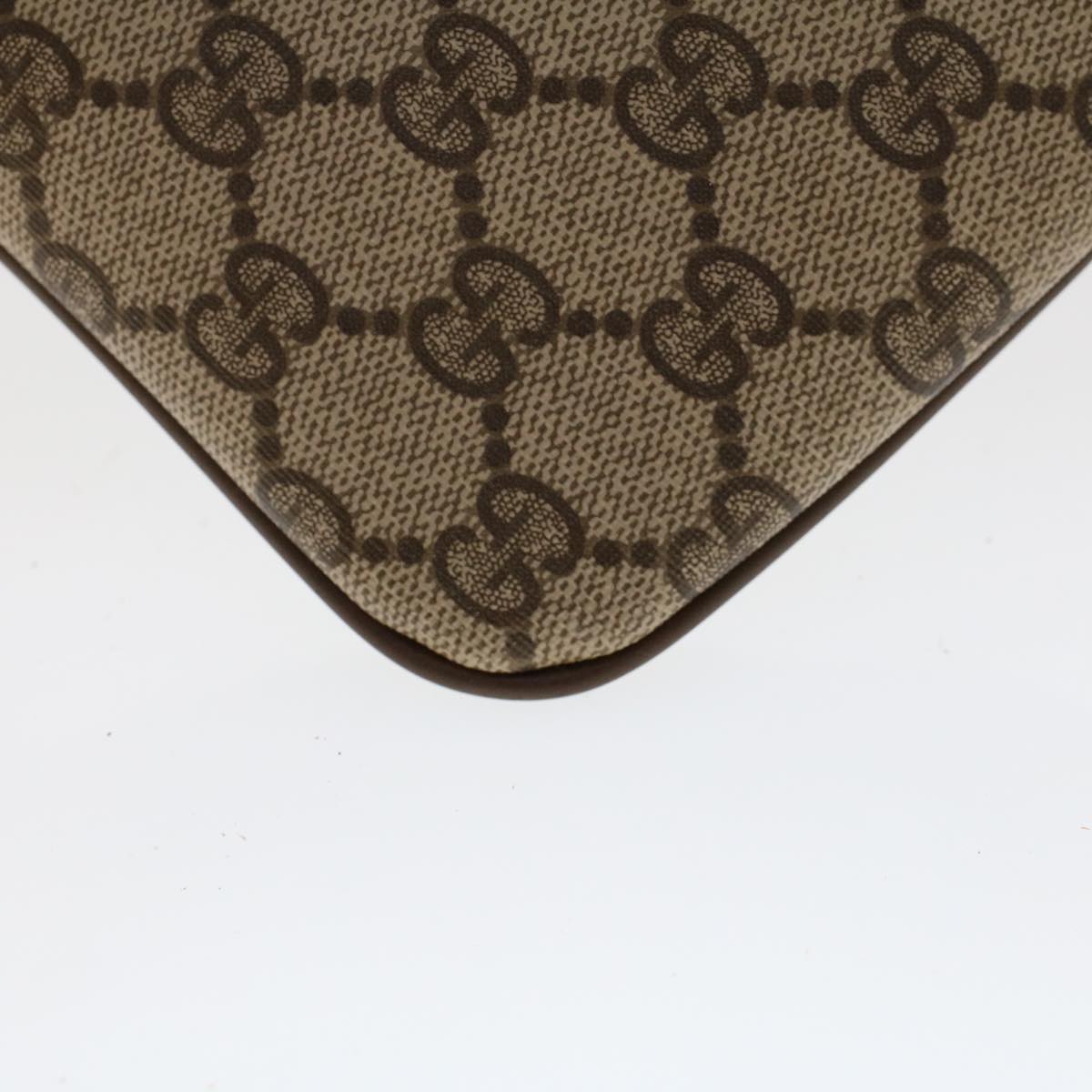 GUCCI GG Canvas Web Sherry Line Shoulder Bag Beige Red Green tb748