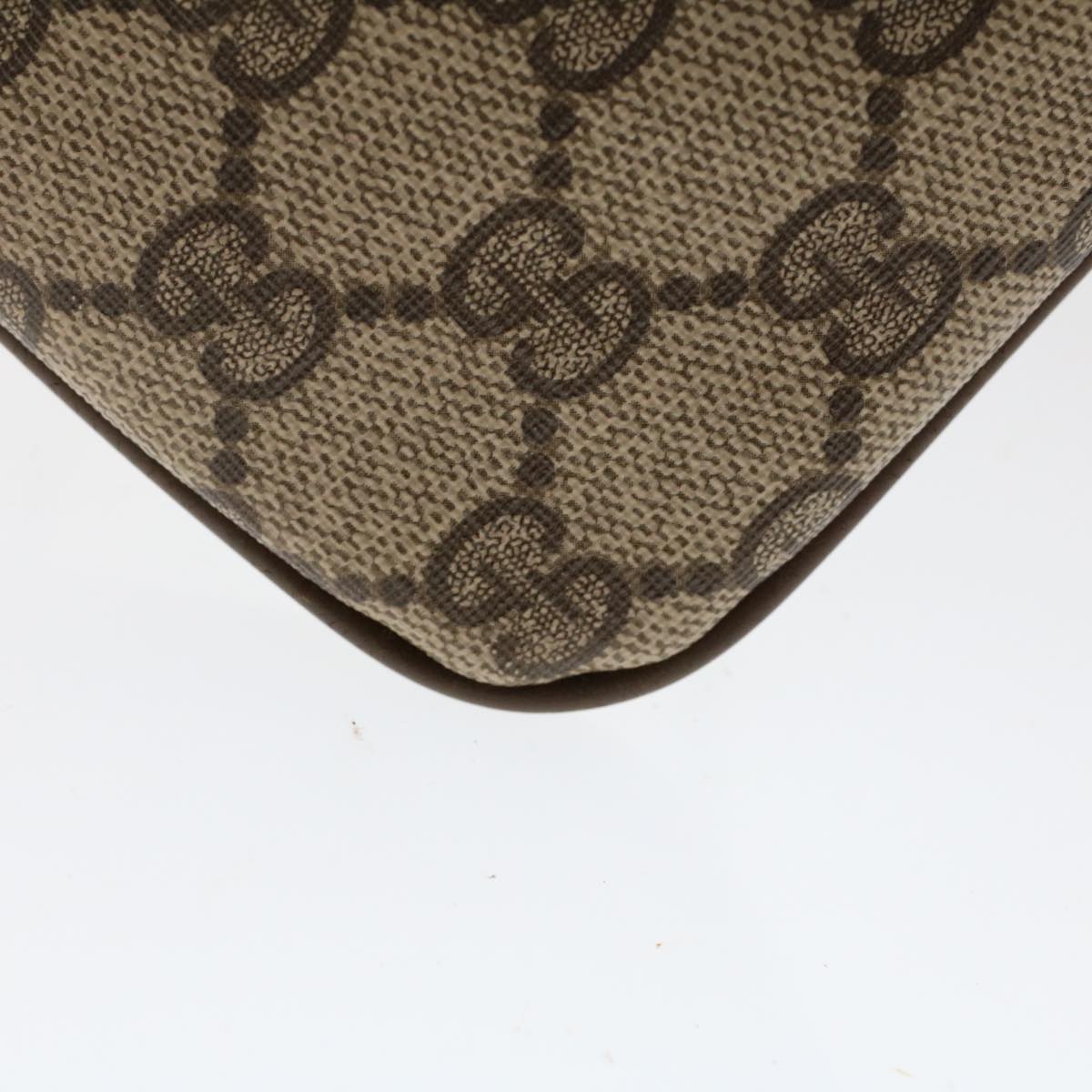 GUCCI GG Canvas Web Sherry Line Shoulder Bag Beige Red Green tb748