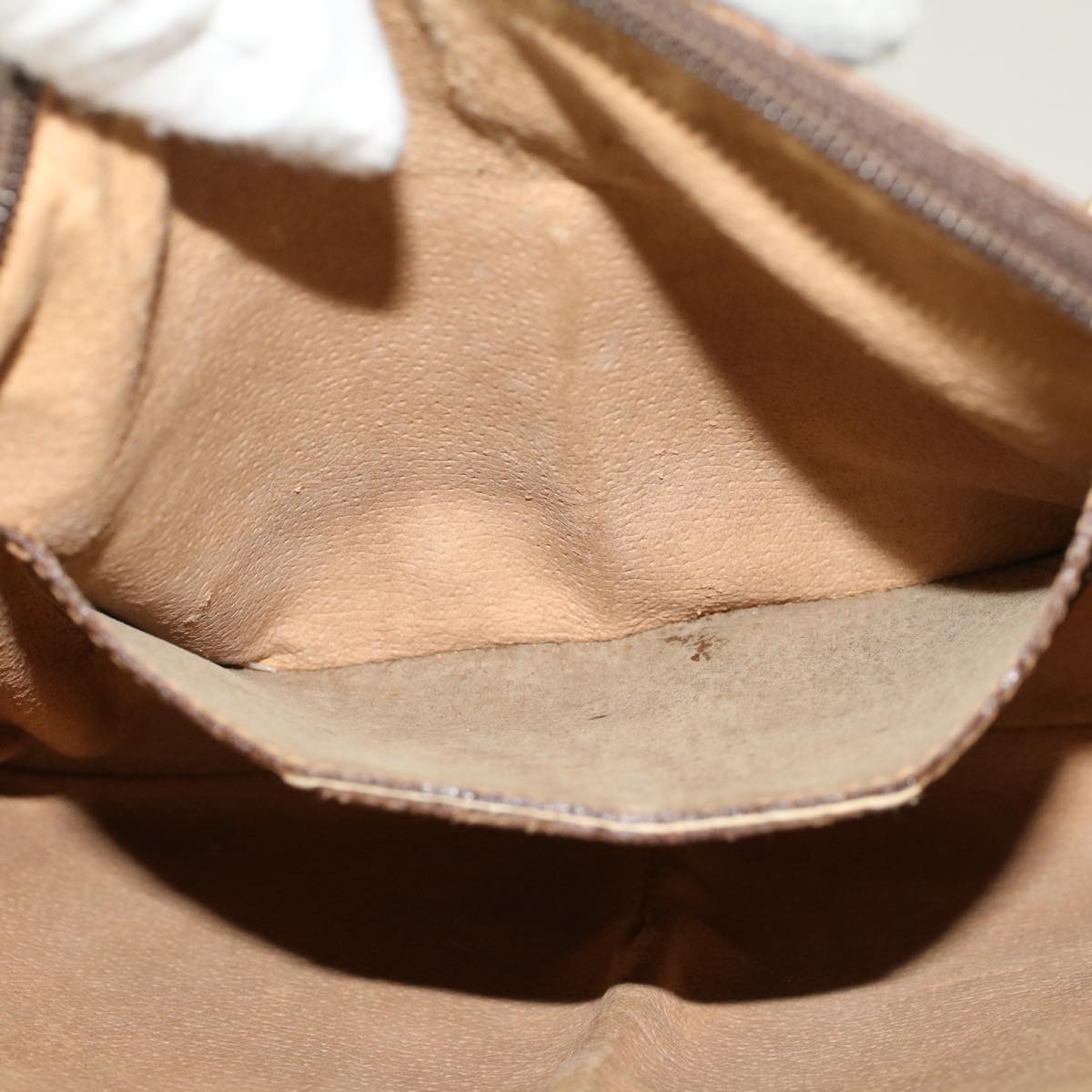 GUCCI GG Canvas Web Sherry Line Shoulder Bag Beige Red Green tb748