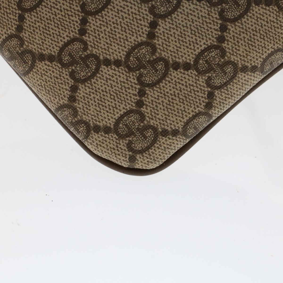 GUCCI GG Canvas Web Sherry Line Shoulder Bag Beige Red Green tb748