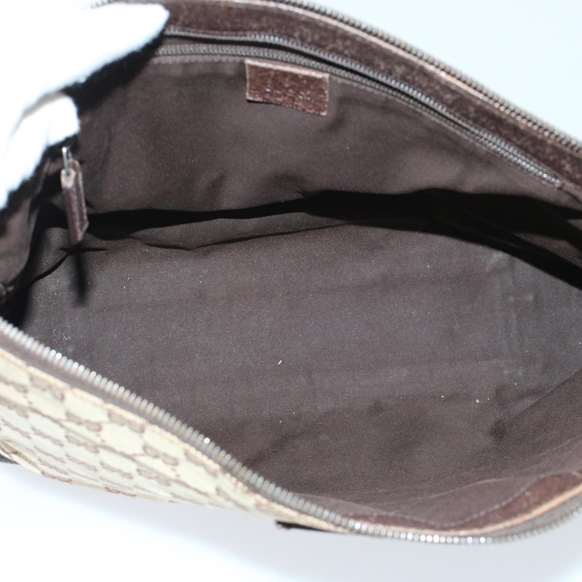 GUCCI GG Canvas Pouch Shoulder Bag 2Set Beige tb790