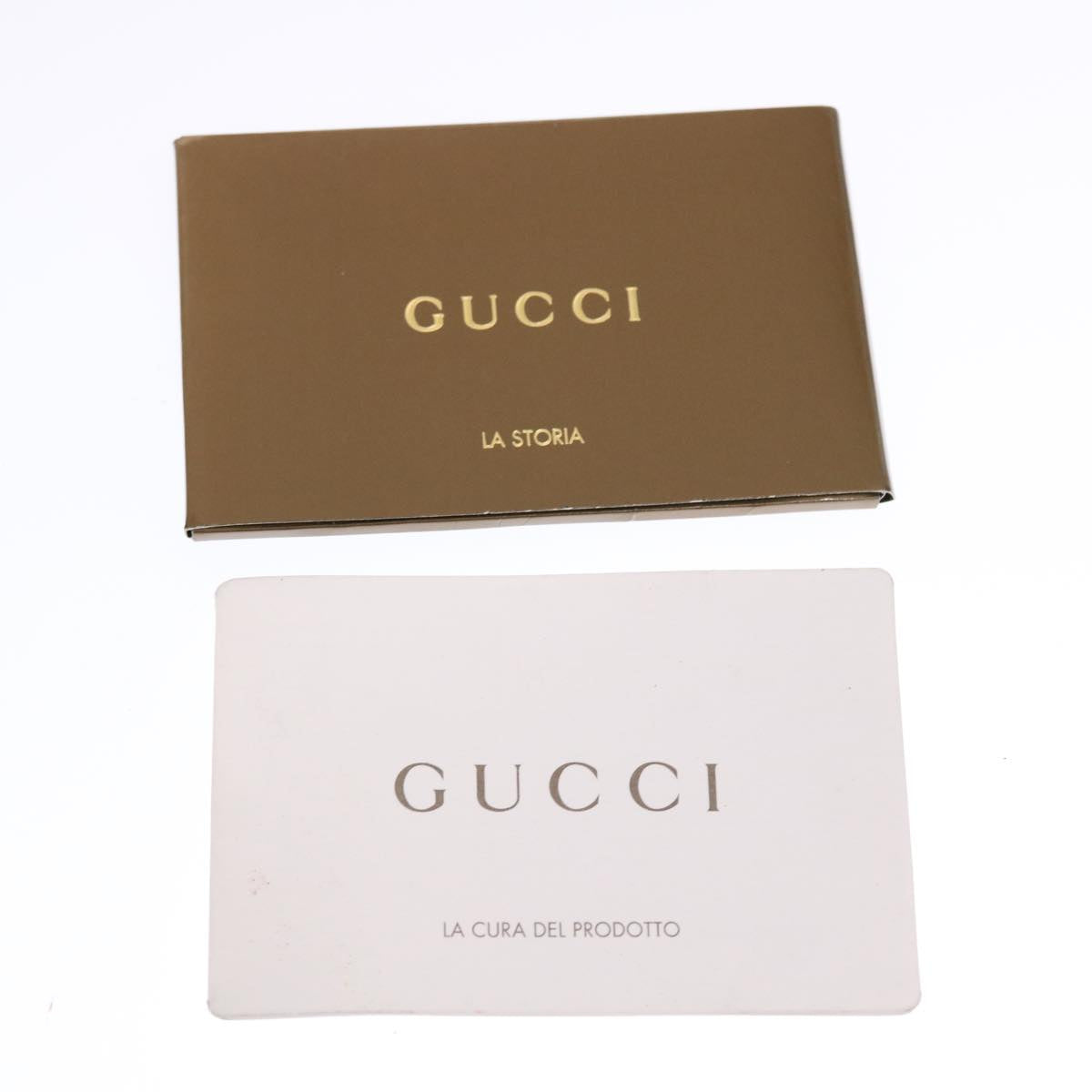 GUCCI GG Canvas Princy Line Tote Bag Leather Gold Tone 163805 tb793