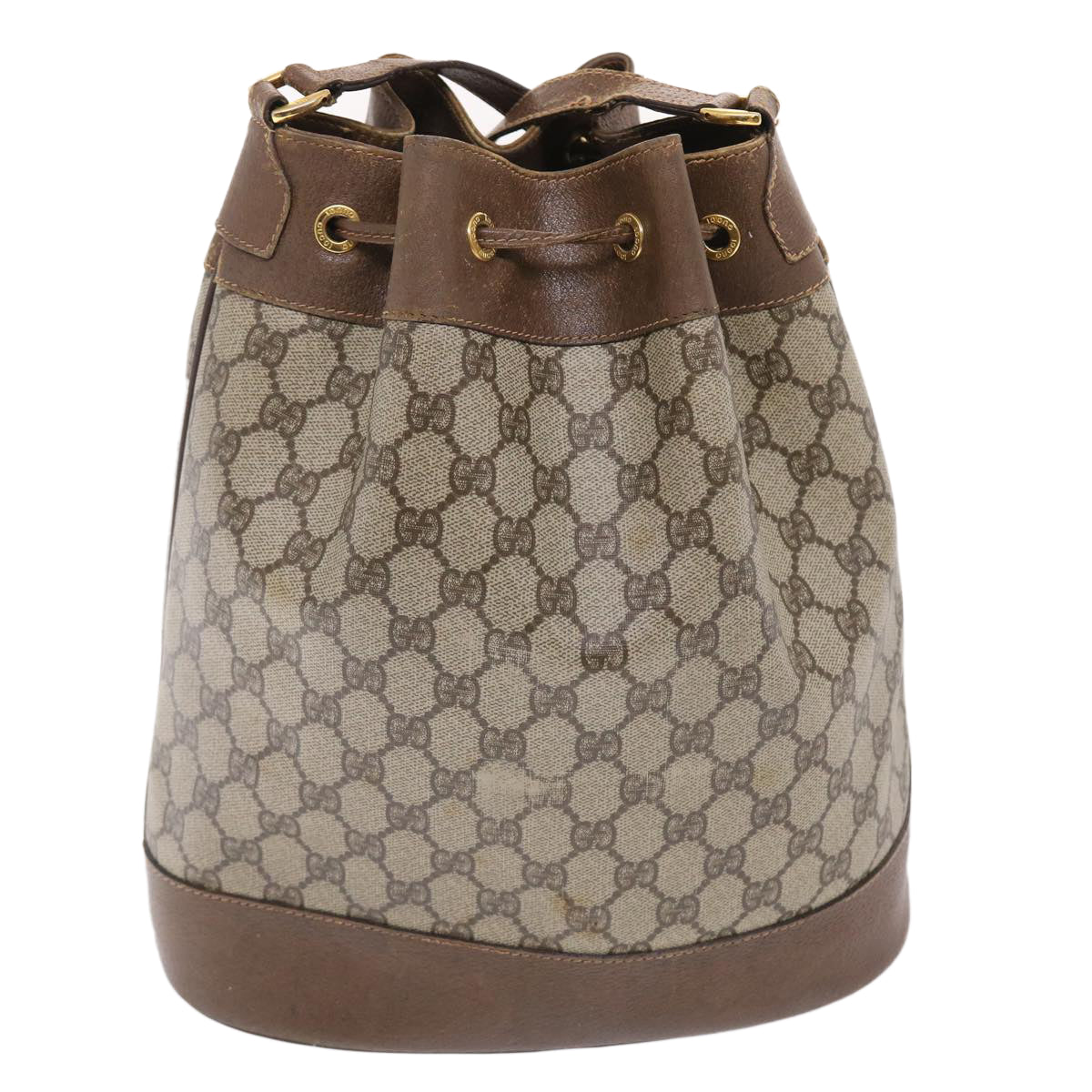 GUCCI GG Canvas Web Sherry Line Shoulder Bag Beige Red Green tb826