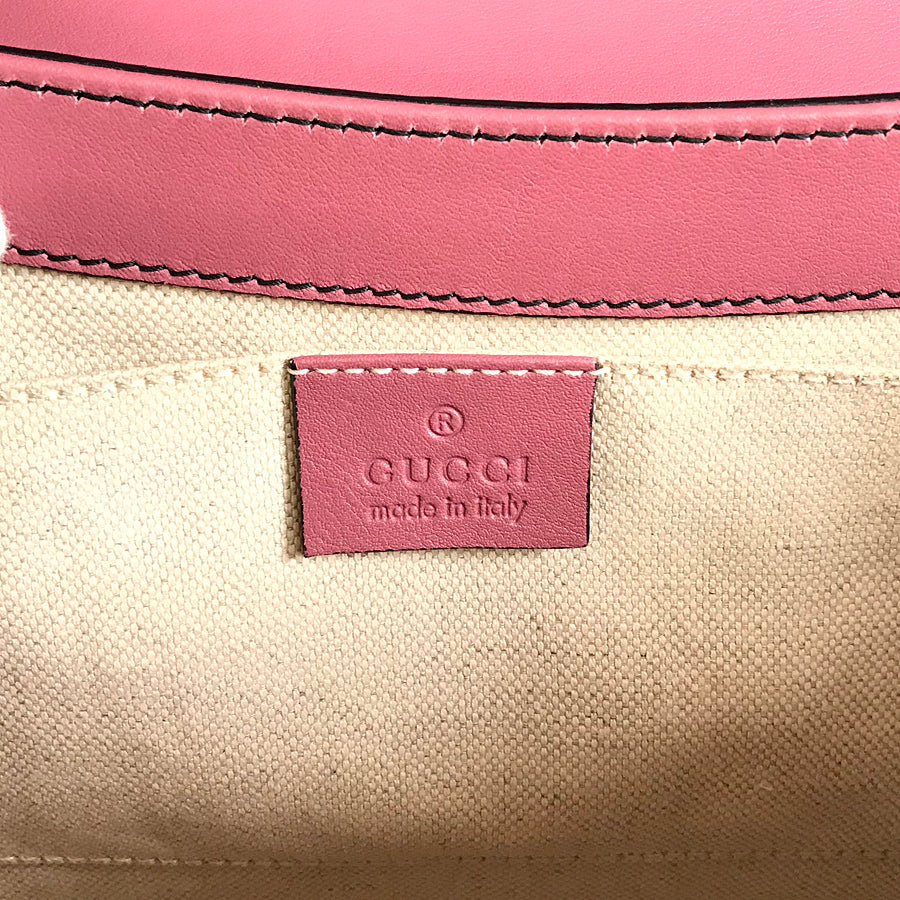 GUCCI Shima Emily Chain one belt tassel fringe Shoulder Bag