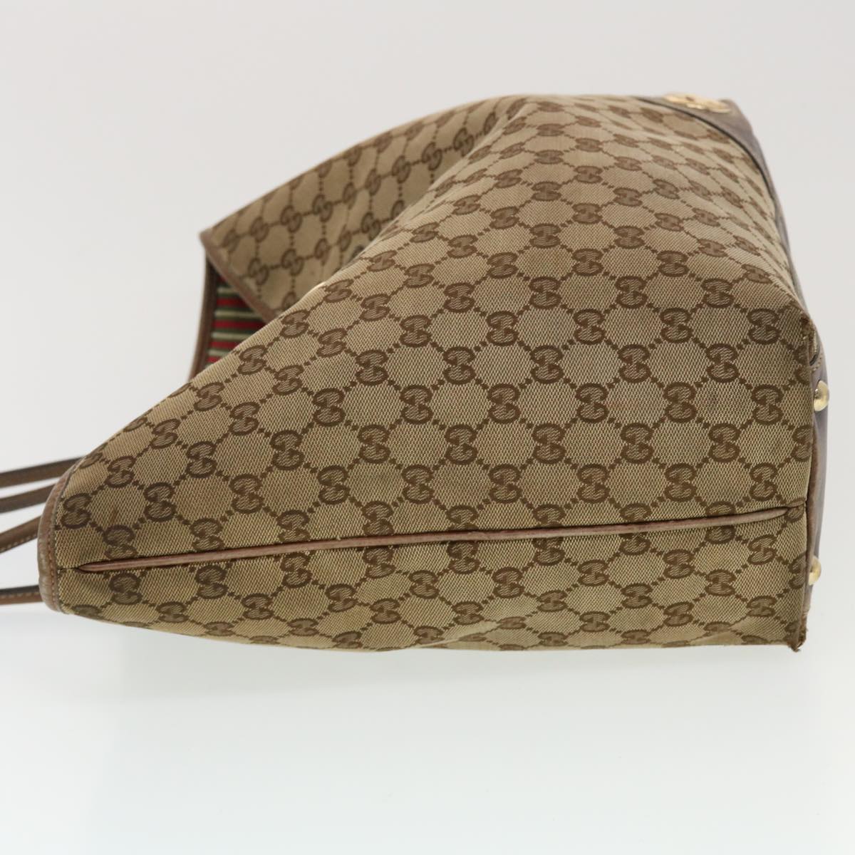 GUCCI GG Canvas Tote Bag Beige 169945 th3742
