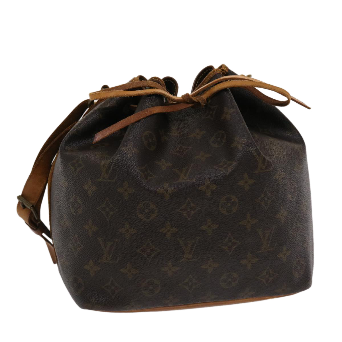 LOUIS VUITTON Monogram Petit Noe Shoulder Bag M42226 LV th3802