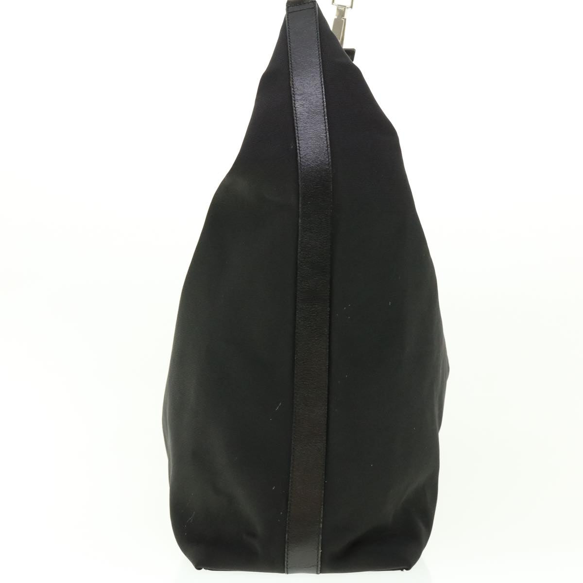 GUCCI Shoulder Bag Canvas Black ti1009