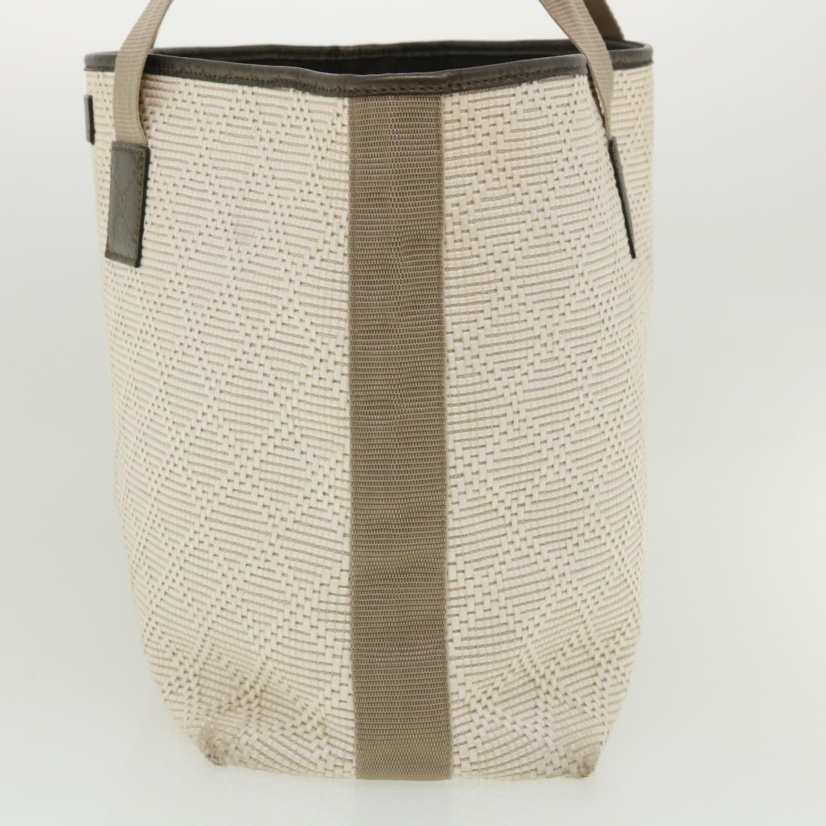 GUCCI Tote Bag straw White 289626 ti795
