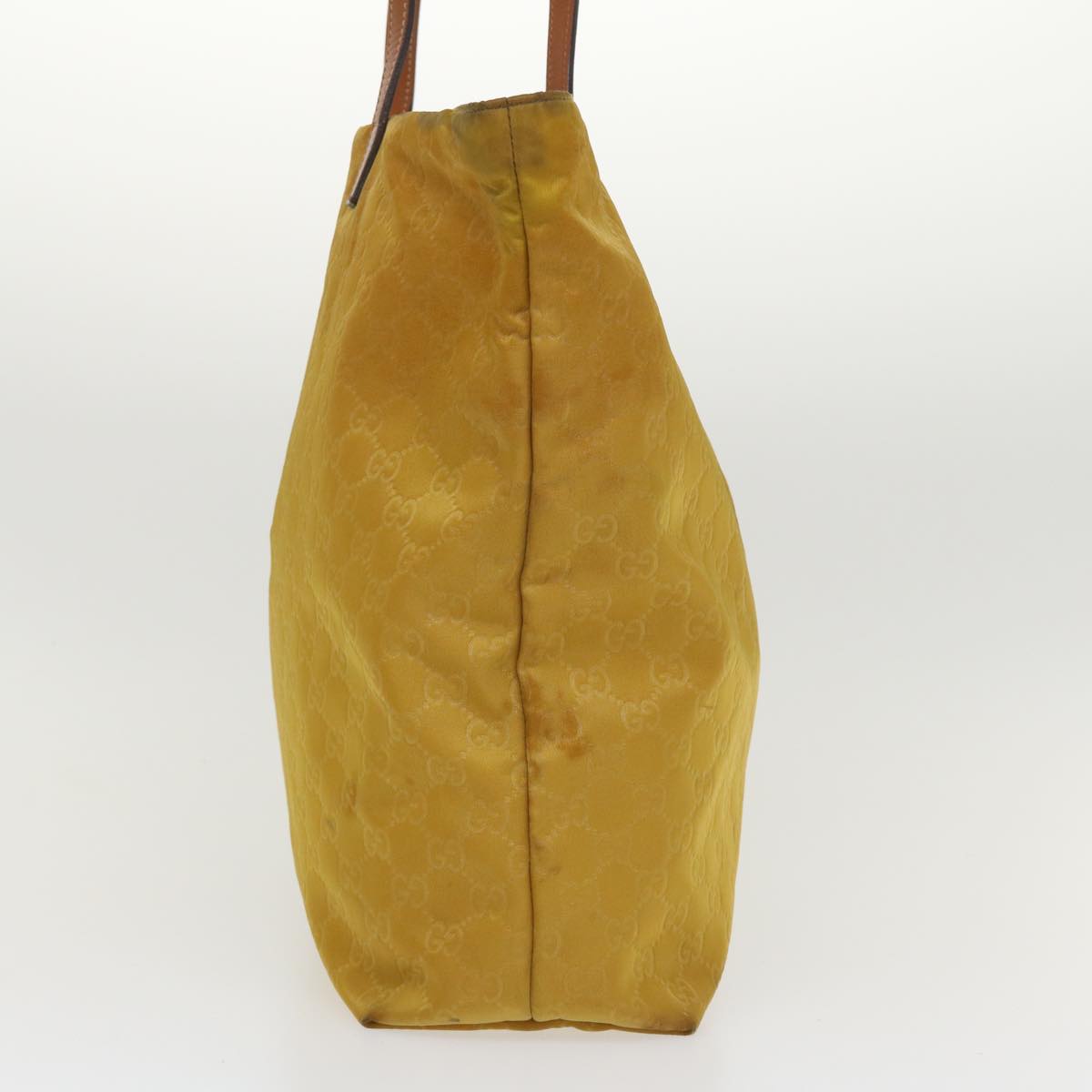 GUCCI GG Canvas Tote Bag Gold 295252 ti823