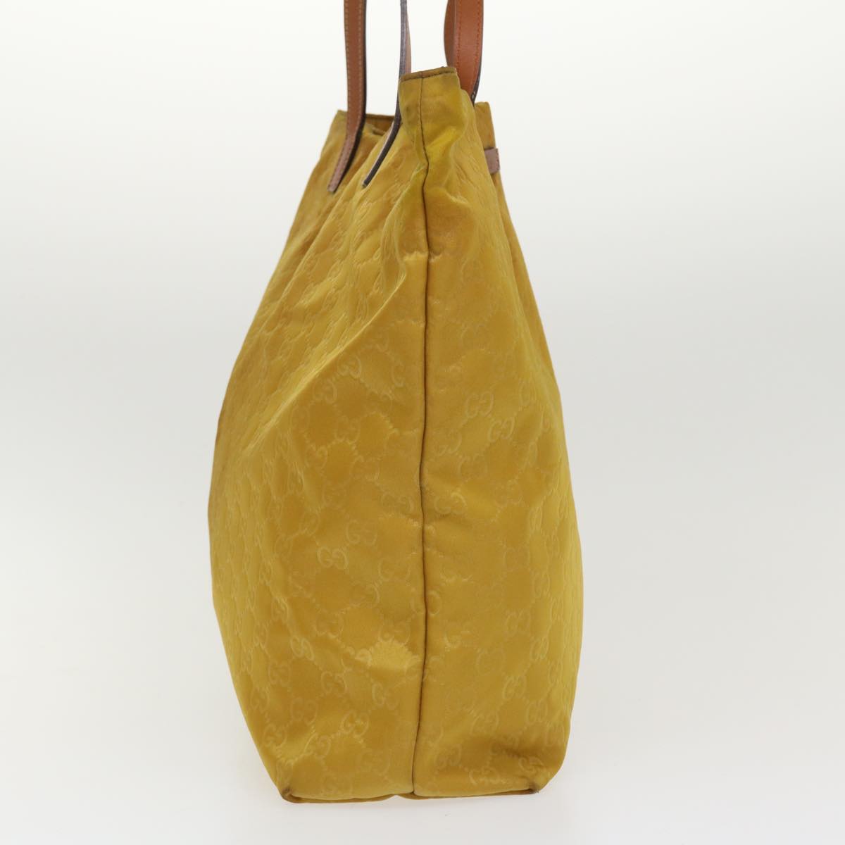 GUCCI GG Canvas Tote Bag Gold 295252 ti823