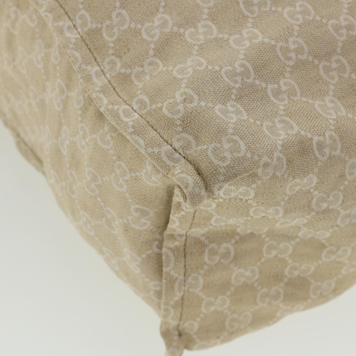 GUCCI GG Canvas Tote Bag Beige 283411 tp616