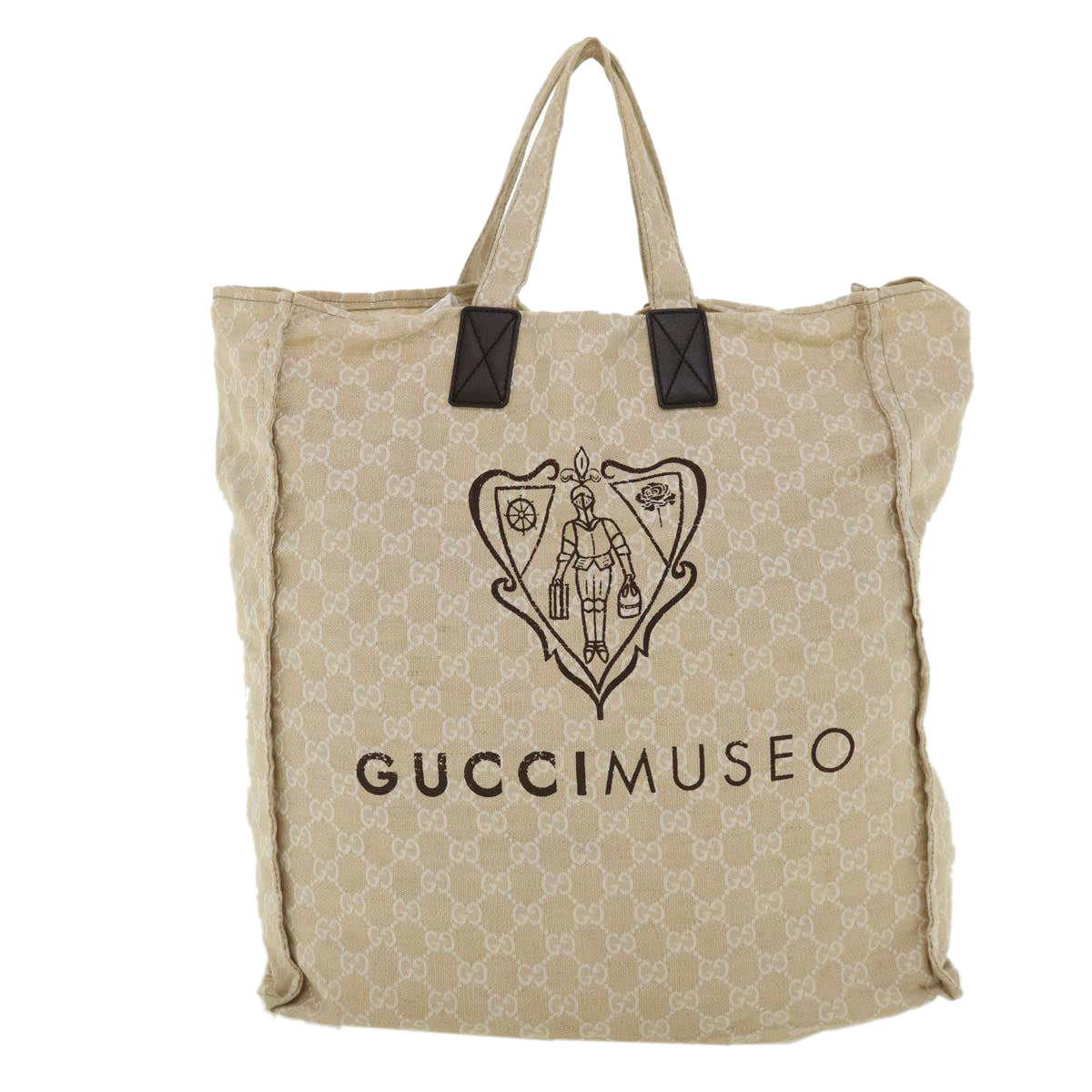 GUCCI GG Canvas Tote Bag Beige 283411 tp616