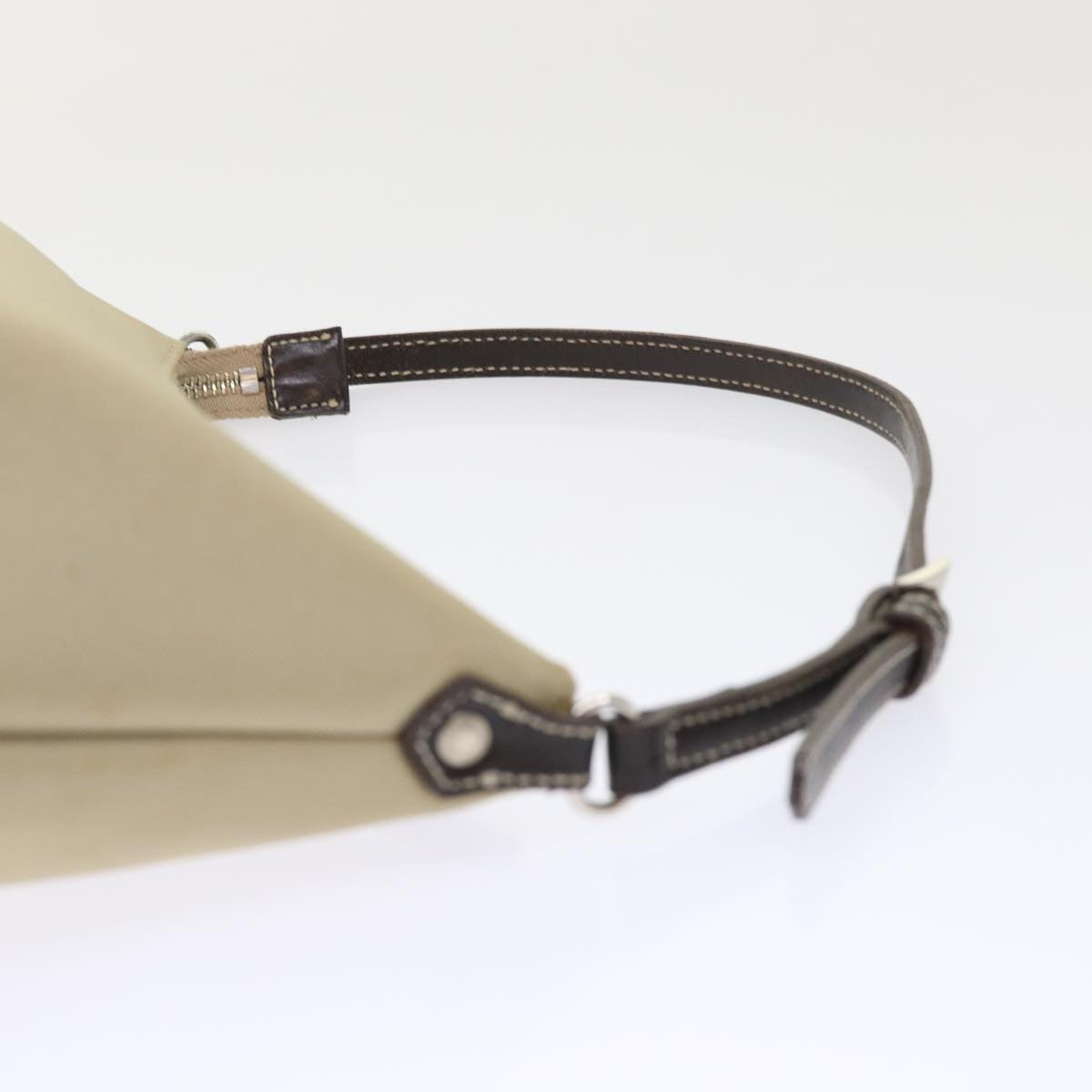 Burberry Nova Check Blue Label Shoulder Bag Nylon Beige Brown Auth yb292