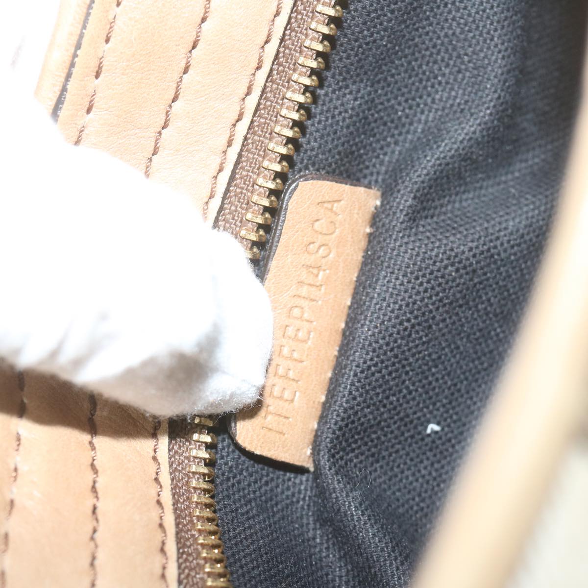 Burberry Nova Check Shoulder Bag Canvas Beige Auth yk10037