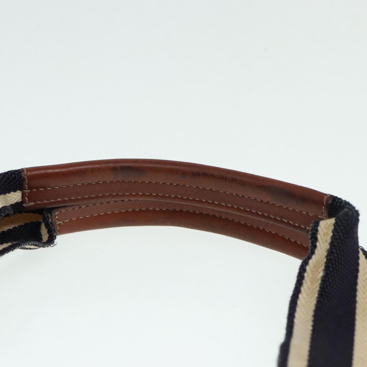 GUCCI GG Canvas Tote Bag Black Navy 189669 Auth yk14419
