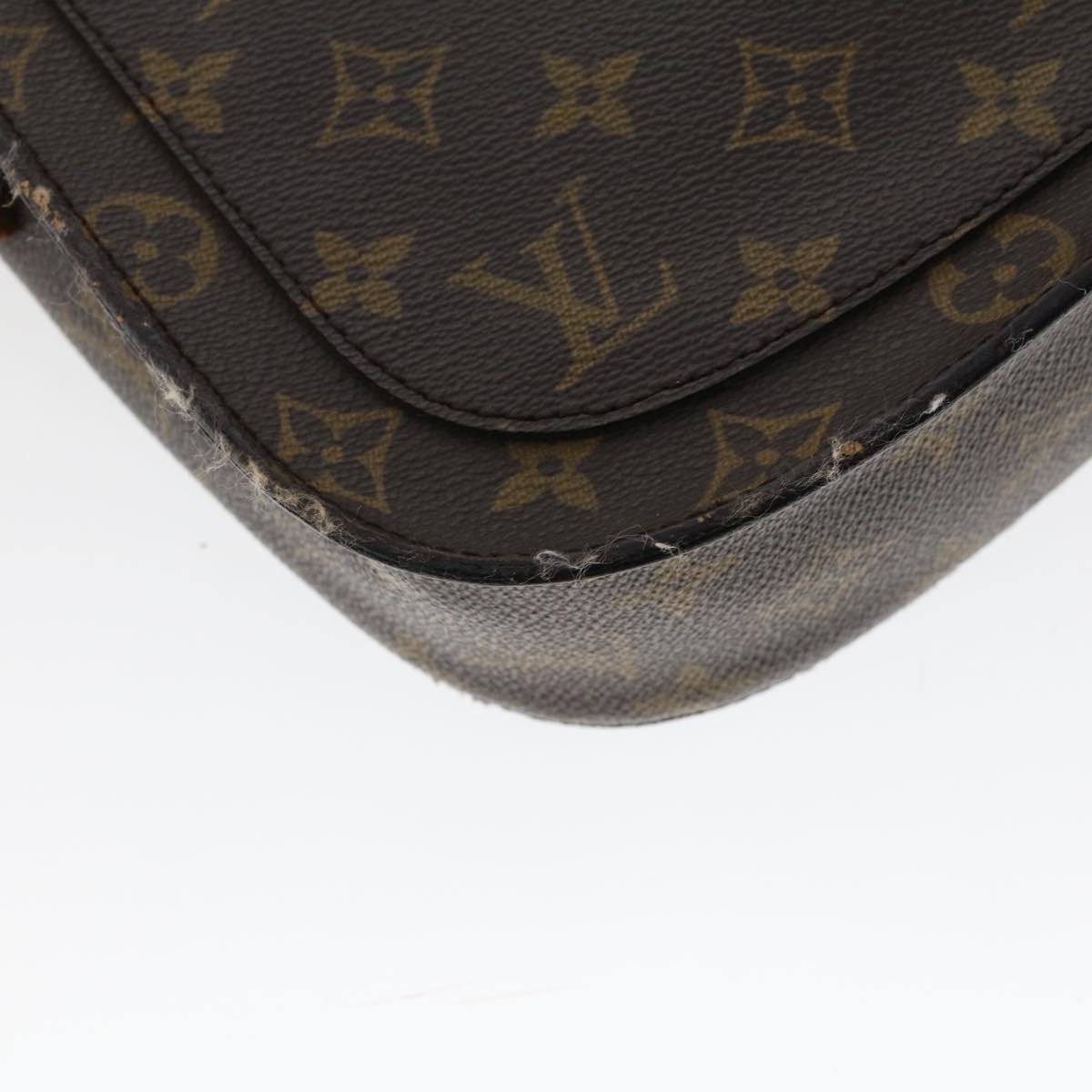 LOUIS VUITTON Monogram Saint Cloud GM Shoulder Bag M51242 LV yk7739