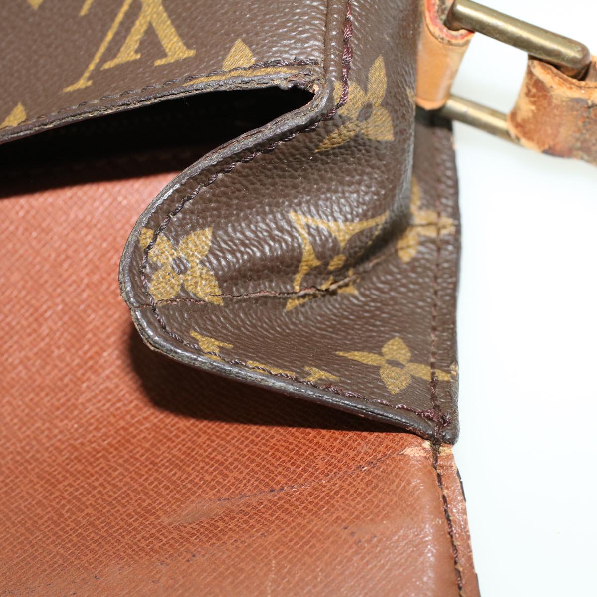 LOUIS VUITTON Monogram Saint Cloud GM Shoulder Bag M51242 LV yk7739