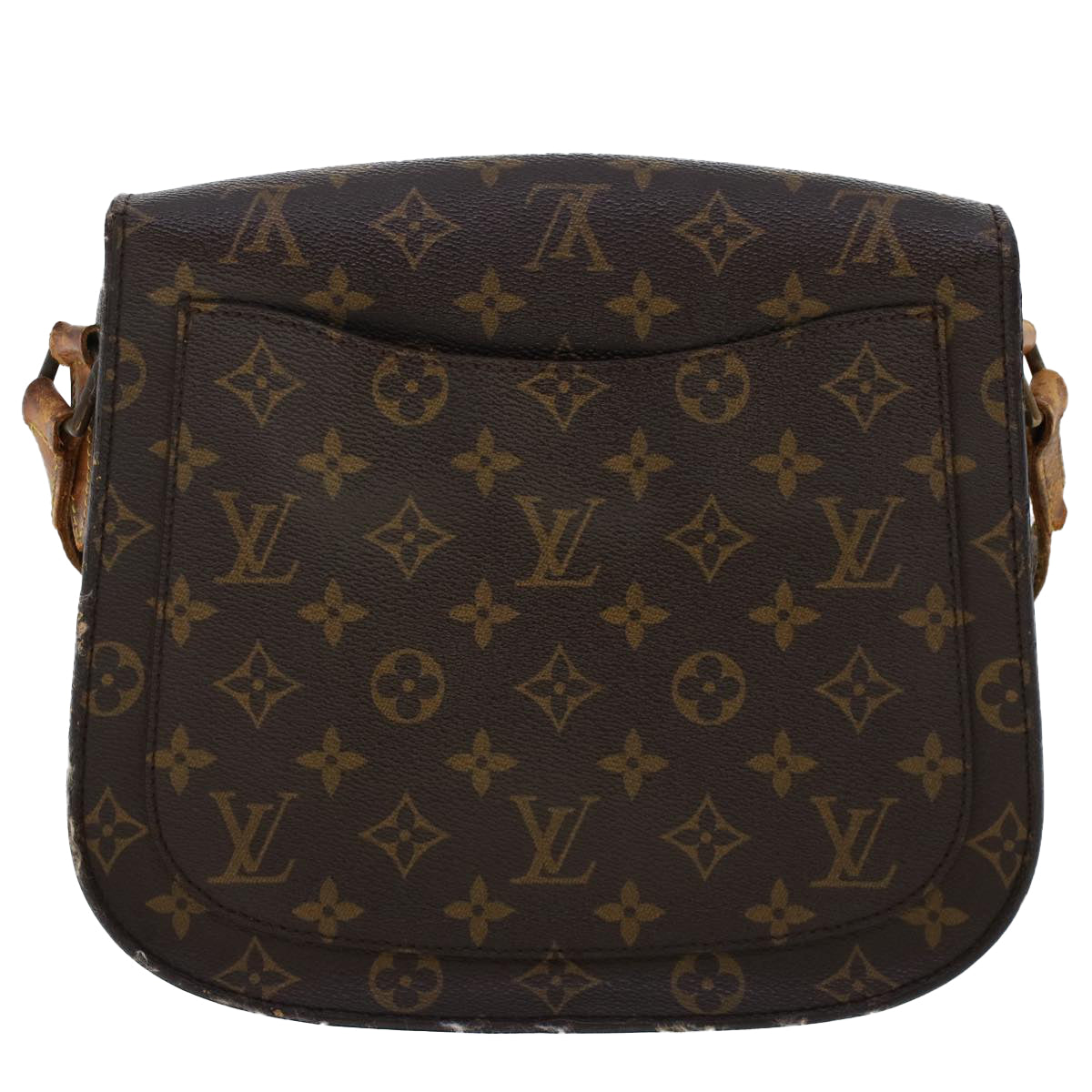 LOUIS VUITTON Monogram Saint Cloud GM Shoulder Bag M51242 LV yk7739