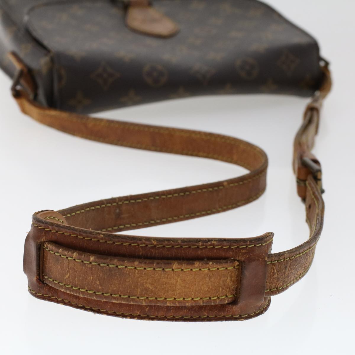 LOUIS VUITTON Monogram Saint Cloud GM Shoulder Bag M51242 LV yk7739